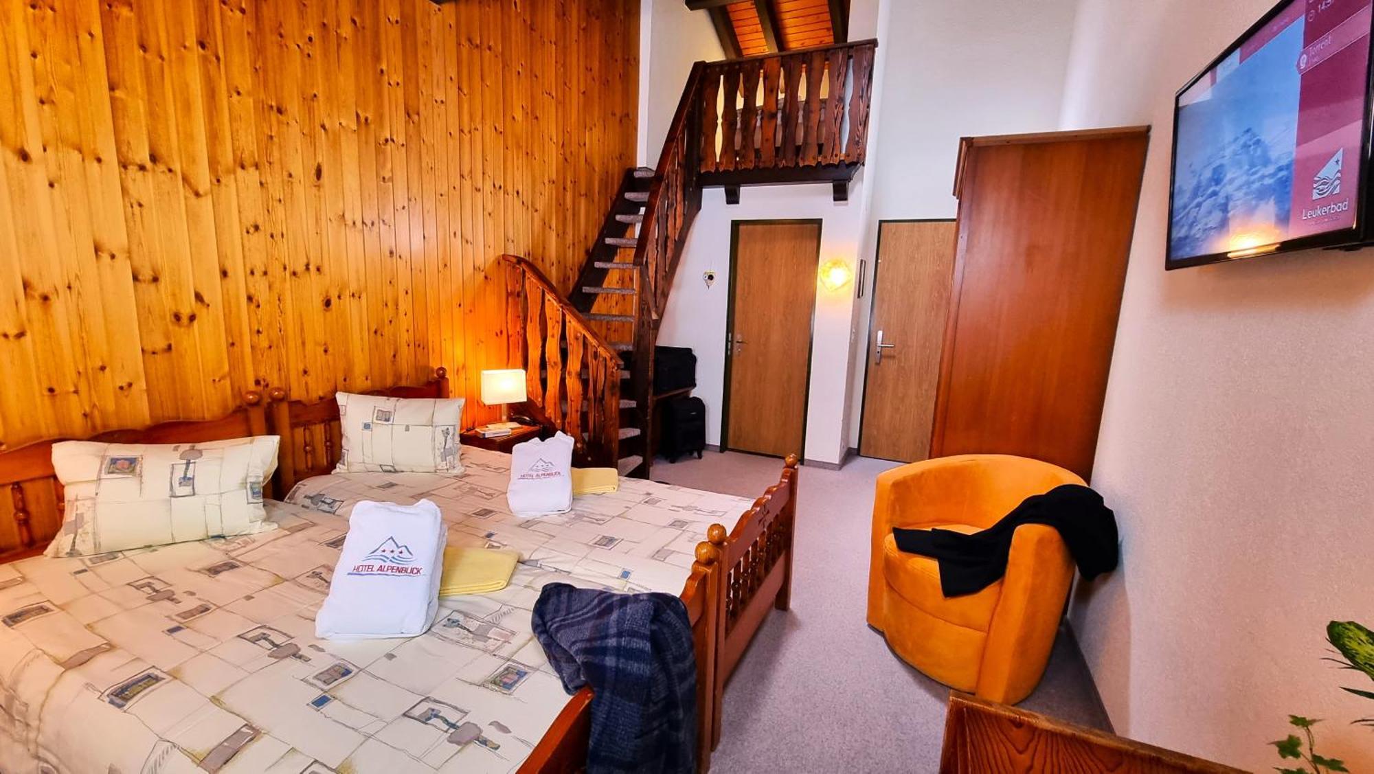 Hotel Alpenblick-Leukerbad-Therme Pokoj fotografie